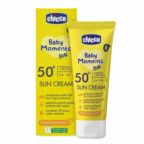 Chicco Fényvédő krém sugárzás elleni nagyon magas védelemmel