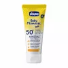Chicco Ásványi Fényvédő krém SPF50+ (75 ml) UVA, UVB, INFRA sugárzás elleni nagyon magas védelem