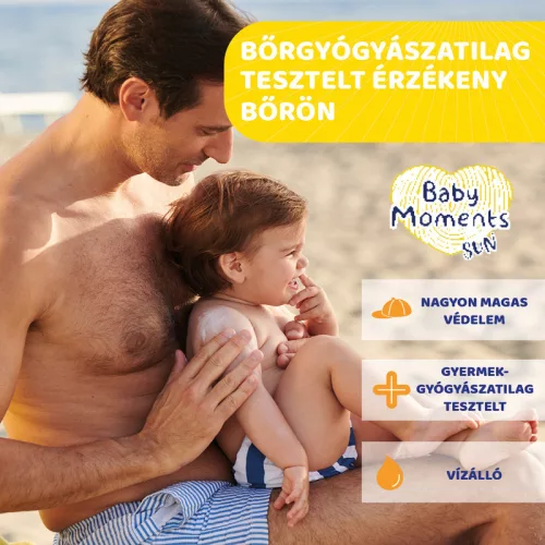 Chicco Ásványi Fényvédő krém SPF50+ (75 ml) UVA, UVB, INFRA sugárzás elleni nagyon magas védelem
