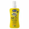 Chicco Fényvédő spray SPF 50+, 150 ml UVA, UVB, INFRA sugárzás elleni nagyon magas védelem