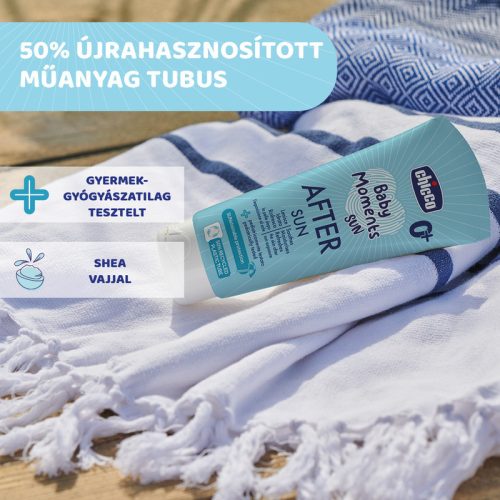 Chicco Napozás utáni tej 150 ml Shea vaj, Allatoin