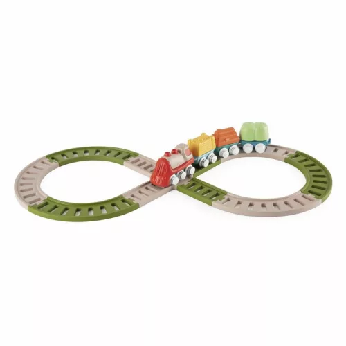 Chicco Baba Vasút 18 db-os ECO - többszínű