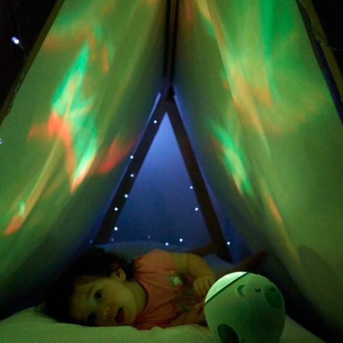 Chicco Jegesmedve projektor kiságyra, asztalra Polar Bear rózsaszín