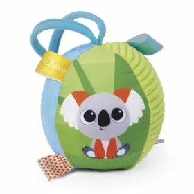   Chicco Soft Ball puha csörgős textil labda babakocsi-játék