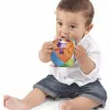 Chicco Soft Ball puha csörgős textil labda babakocsi-játék
