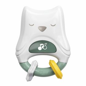  Chicco Day & Night Owl zenélő csörgő éjszakai fény - owl fehér