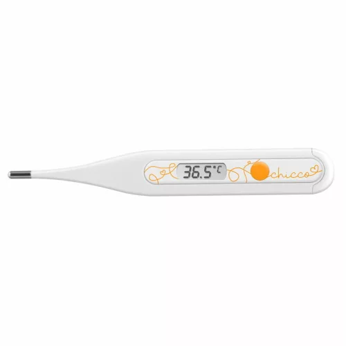 Chicco Digi Baby digitális hőmérő 1 db tokban - ultra kicsi