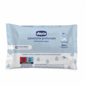  Chicco Törlőkendő illatos lótuszvizes 16 db érzékeny bőrre 97% víz