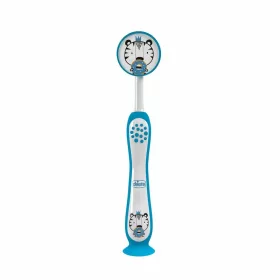   Chicco Fogkefe 3-6 év tejfogakhoz tapadókorongos védőkupakkal