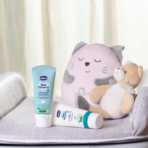 Chicco Popsikrém pelenkakiütés ellen 100 ml 15% cink-oxid illatmentes 99% természetes
