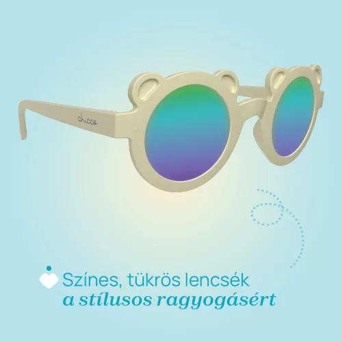 Chicco Napszemüveg 36m+Cream tükörlencsék UVA-UVB magas védelem