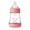 Chicco Perfect5 cumisüveg 150 ml lassú folyású - rózsaszín