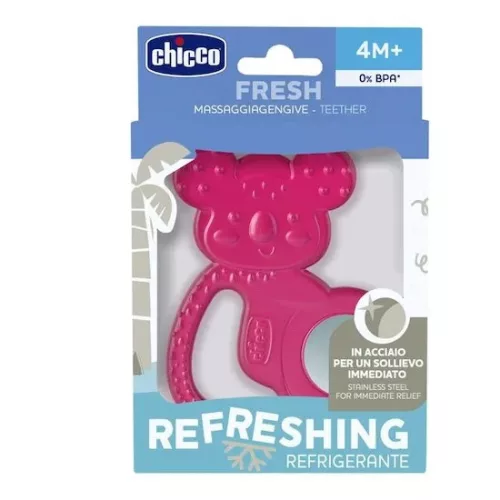 Chicco Koalás hűsitő rágóka 4m+ pink