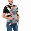 Chicco Hip Seat bébihordozó merev csípőülőkével, születéstől 15 kg-ig, Hazelwood