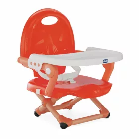   Chicco Pocket Snack 15 kg-ig, hordozható székmagasító, Poppy Red