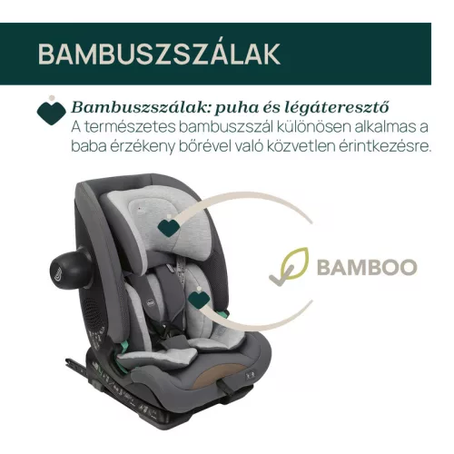 Chicco Seat&Go I-Size 76-150 cm autósülés 1/2/3 korcsoport - szürke