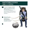 Chicco Seat&Go I-Size 76-150 cm autósülés 1/2/3 korcsoport - szürke
