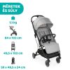 Chicco TROLLEYme babakocsi automata zárral 0-15 kg, 0-3 év, Light grey