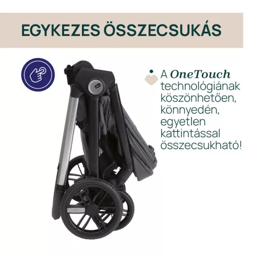 Chicco BELLAGIO Trio babakocsi önműködő záródással 22 kg-ig