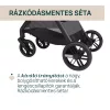 Chicco BELLAGIO Trio babakocsi önműködő záródással 22 kg-ig