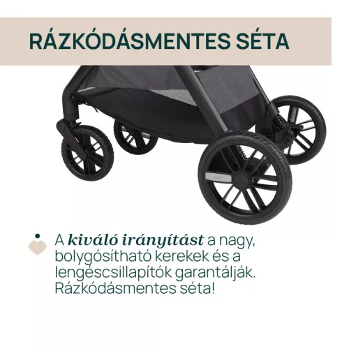 Chicco BELLAGIO Trio babakocsi önműködő záródással 22 kg-ig