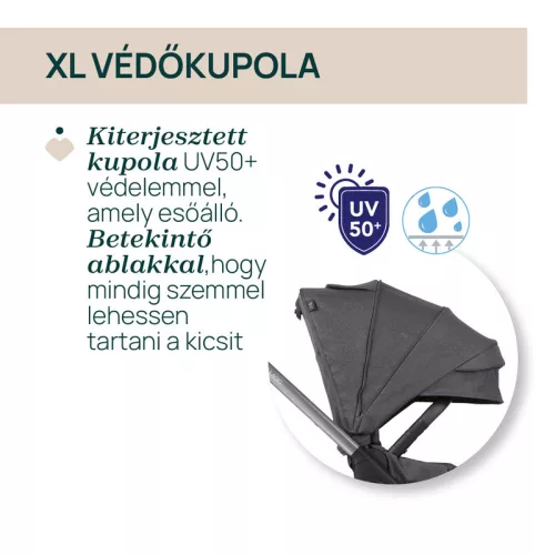 Chicco BELLAGIO Trio babakocsi önműködő záródással 22 kg-ig