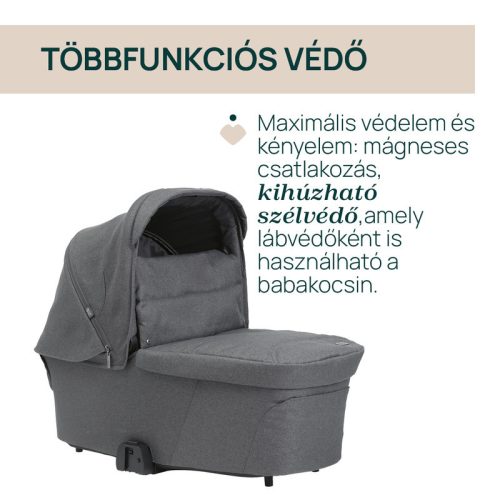 Chicco Flexi mózeskosár csak szettben kapható a Bellagio babakocsihoz Kory Plus hordozóval
