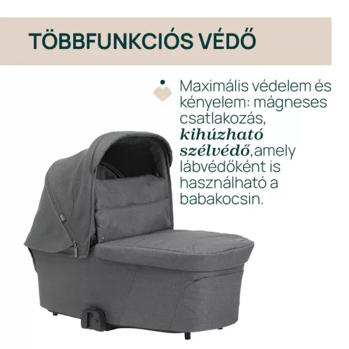Chicco Flexi mózeskosár csak szettben kapható a Bellagio babakocsihoz Kory Plus hordozóval