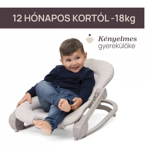 Chicco Mia rezgő-zenélő pihenőszék és fotel 0-18 kg zenélő játékkonzollal