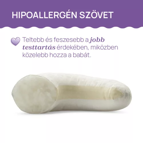 Chicco Boppy Deluxe szoptatós párna formatartó töltettel - fekete