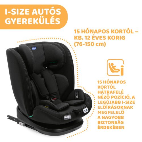 Chicco Mokita I-Size autósülés 76-150 cm - Black