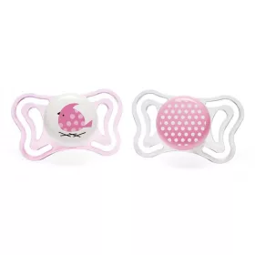   Chicco Physio Forma Light szilikon cumi 2 db, 2-6 hó rózsaszín