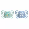 Chicco Physio Forma® Light 6-16hó cumi 2db sterilizálható tok - kék
