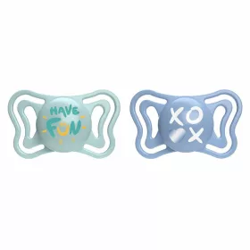   Chicco Physio Forma® Light 6-16hó cumi 2db sterilizálható tok - kék
