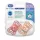 Chicco Physio Forma® Light 16-36 hó cumi 2 db sterilizálós tokban - rózsaszín