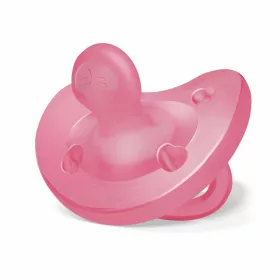   Chicco Physio Forma® Soft 16-36 hó csupa-szilikon cumi 1 db csupa puhaság - rózsaszín