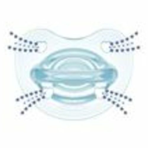 Chicco Physio Soft szilikon cumi 0-6 hó (1 db) - világoskék