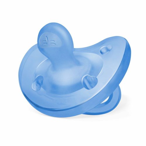 Chicco Physio Forma® Soft 16-36 hó csupa-szilikon cumi 1 db csupa puhaság