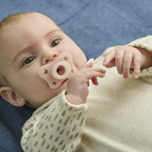 Chicco Mini Soft cumi 0-2 hó, 2 db rózsaszín