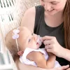 Chicco Mini Soft cumi 0-2 hó, 2 db - rózsaszín