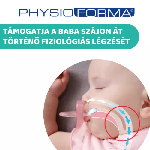 Chicco Mini Soft cumi 0-2 hó, 2 db - rózsaszín