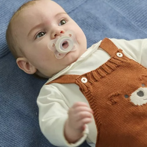 Chicco Mini Soft cumi 0-2 hó, 2 db - rózsaszín
