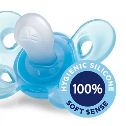Chicco Physio Comfort szilikon cumi, 1db, 0-6 hó rózsaszín