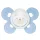 Chicco Physio Comfort szilikon cumi, 1db, 0-6 hó, kék