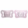 Chicco Physio Forma® Micro 0-2 hó minicumi 2 db - rózsaszín