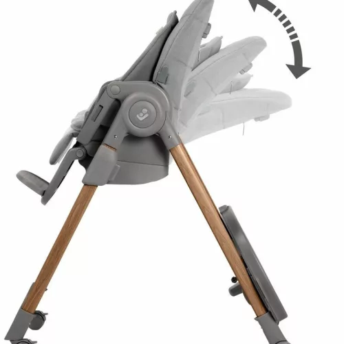 Maxi-Cosi Minla PLUS etetőszék 60 kg-ig kétféle ülőrésszel 0-14 év - Elegance Graphite