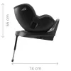 Britax Römer Dualfix Plus gyerekülés - Style Teak