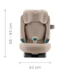 Britax Römer Safefix gyerekülés 100-150 cm - Deep Black