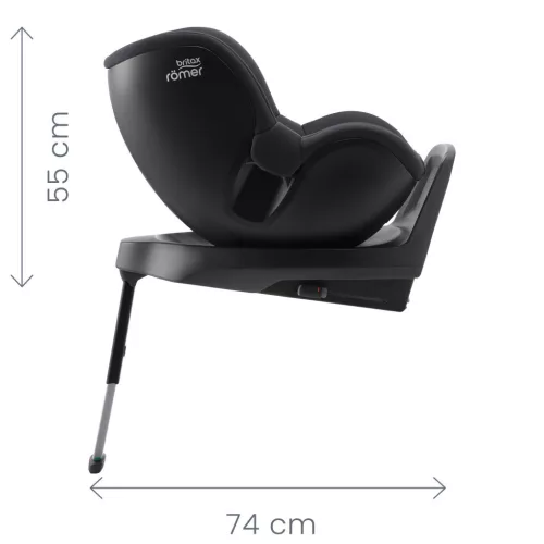 Britax Römer gyerekülés Dualfix M Plus - Space Black