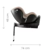 Britax Römer gyerekülés Dualfix Pro M Style - Teak